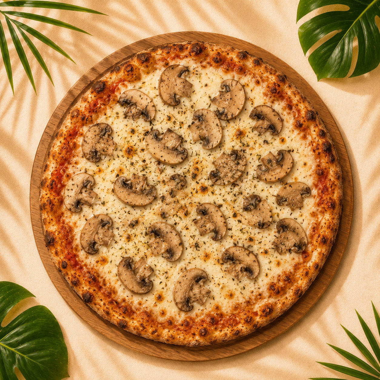 Pizza de Champiñón