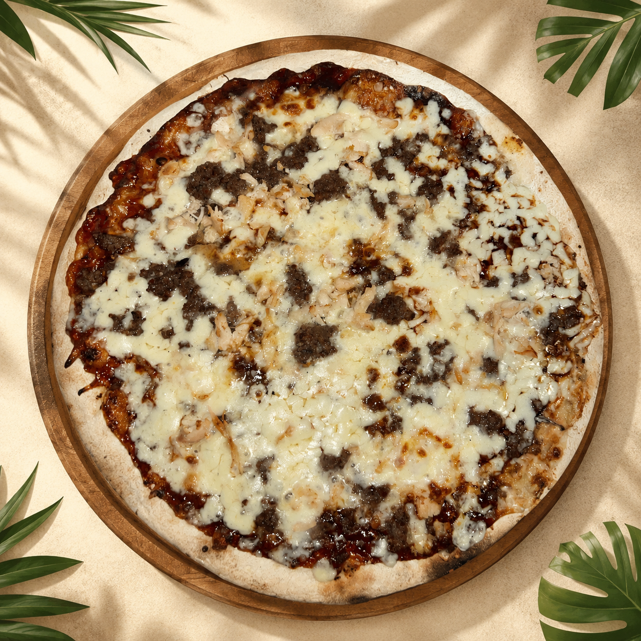 Pizza Crema 2 Salsas