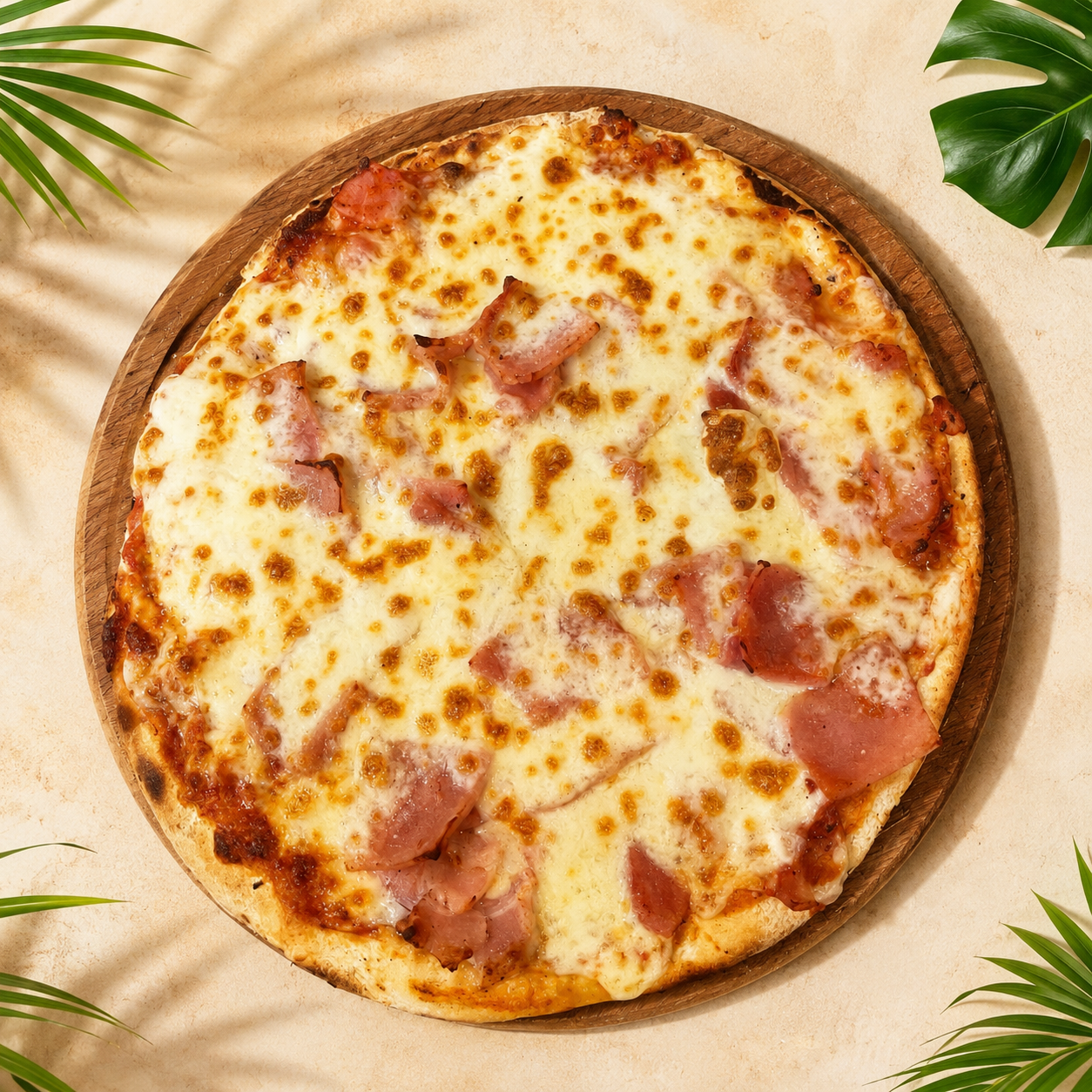 Pizza de Jamón